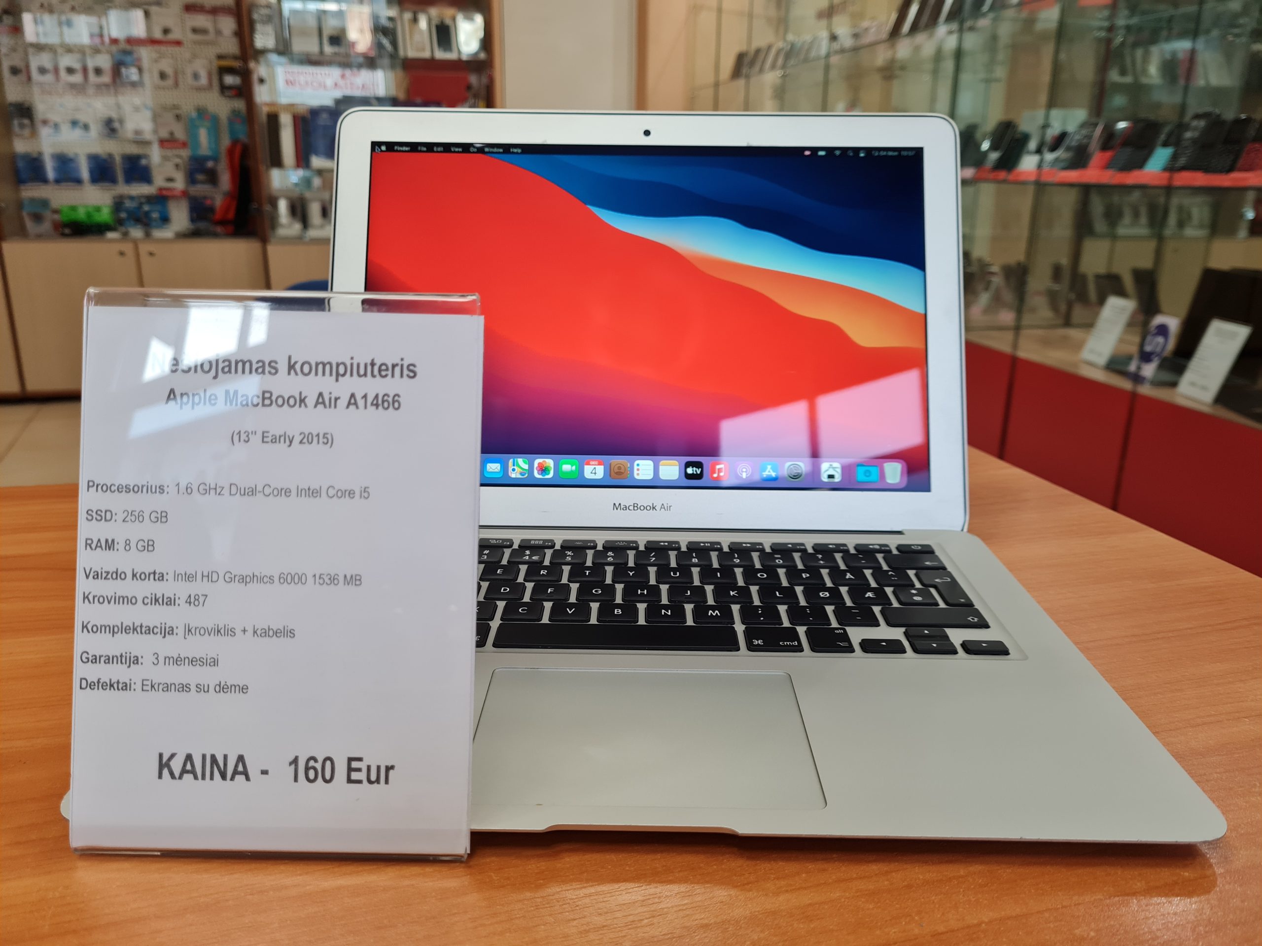 Sold MacBook Air 2015