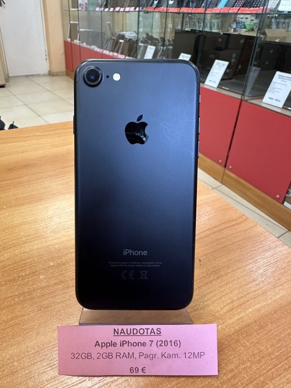 Apple iPhone 7 32 GB (naudotas) - Mobas.lt