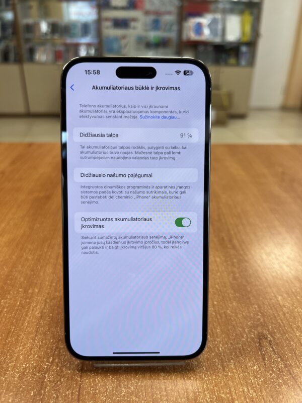 Apple iPhone 14 Pro Max 256 GB (Naudotas) - Mobas.lt