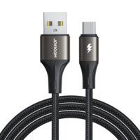 USB kabelis Joyroom SA25-AC3 USB to USB-C 3A 2.0m juodas