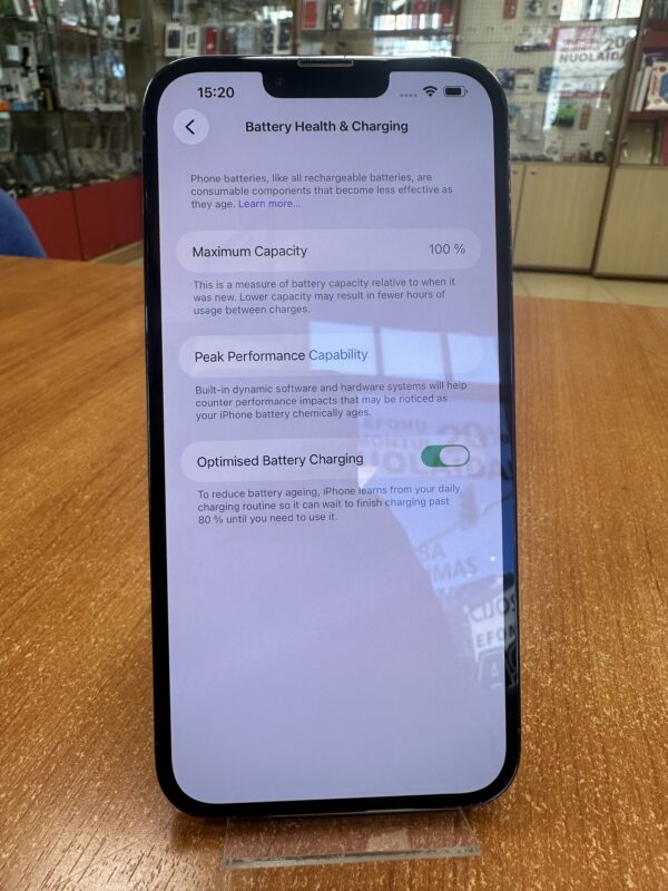 Apple iPhone 13 Pro Max 128 GB (Naudotas) - Mobas.lt