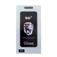 LCD apsauginis stikliukas 9D Gorilla Apple iPhone 13/13 Pro/14/16e/17e juodas