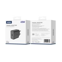 Įkroviklis Jellico EU45 45W USB-C juodas