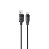 USB kabelis Acefast C16-04 USB-A to USB-C 1.2m juodas
