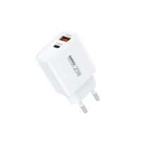 Įkroviklis Remax RP-U120 20W USB-C/USB-A baltas