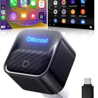 Belaidis CarPlay/Android Auto adapteris Ottocast Mini Core juodas CA525-T3