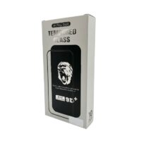 LCD apsauginis stikliukas 9D Gorilla Apple iPhone 17 Pro Max juodas (10 vnt. rinkinys)