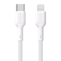 USB kabelis Dudao L9X USB-C to Lightning 30W 1.0m baltas