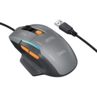 Laidinė pelė Hoco GM52 RGB Gaming juoda/pilka