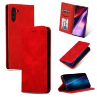 Dėklas Business Style Xiaomi Redmi Note 17 Pro Max 5G raudonas