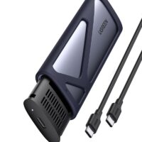 Kietojo disko korpusas Ugreen CM400 SSD M.2 NVMe 10Gb/s USB-C 3.1 Gen2 juodas