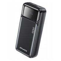 Išorinė baterija Power Bank Awei PA-92 22.5W 20000mAh juoda