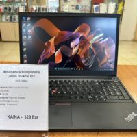 Lenovo ThinkPad E15 15.6'' I3-10110U 512GB 16GB (Naudotas)