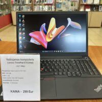 Lenovo ThinkPad E15 15.6'' Ryzen 3 5425U 256GB 16GB (Naudotas)