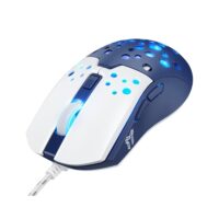 Laidinė pelė Hoco GM51 Gaming balta/mėlyna