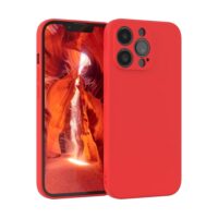 Dėklas Liquid Silicone 1.5mm Samsung S741 S26 FE raudonas