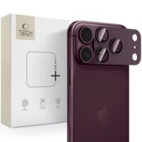 Kameros apsauga Tech-Protect CamFull Fit+ Apple iPhone 18 Pro Max Burgundy