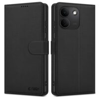 Dėklas Tech-Protect Wallet Xiaomi Redmi Note 17 Pro Max 5G juodas