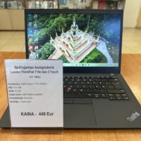 Lenovo ThinkPad T14s Gen 2 (AMD) Touch 14" Ryzen 7 Pro 5850U 512GB 32GB (Naudotas)